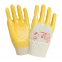 Перчатки защитные нитриловые 2Hands Light не полное облегченное покрытие резинка
