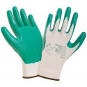 Перчатки защитные трикотажные нейлоновые 2Hands с нитриловым покрытием 13 класс