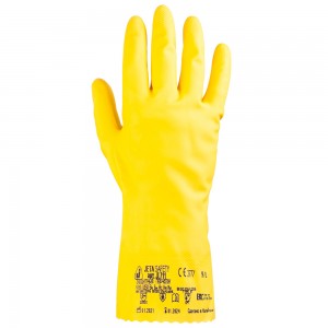 Перчатки защитные латексные Jeta Safety JL711 (Y)