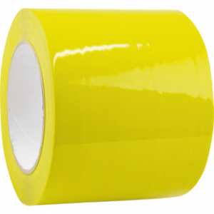 ПВХ лента повышенной прочности для разметки (ПВХ ОПП) Mehlhose GmbH 100мм х 33м жёлтая