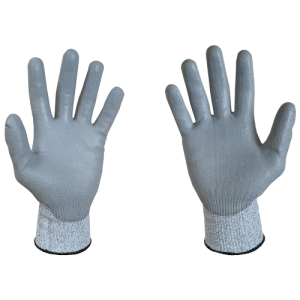 Перчатки защитные трикотажные SCAFFA противопорезные HPPE с полиуретановым покрытием