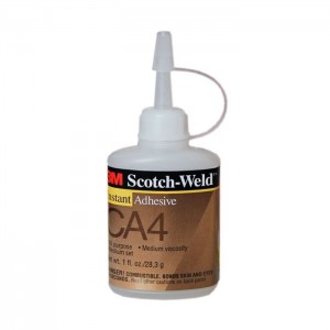 3М™ Scotch-Weld™ CA4 Цианакрилатный однокомпонентный клей, прозрачный, 453г