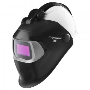3M™ Speedglas® 101106 Щиток защитный лицевой сварщика 10V QR c рейкой, со светофильтром 10V и без каски