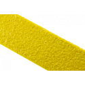 Противоскользящий профиль для краев ступеней, 70х600х30х3,8 мм, размер абразива 46 Grit, желтый цвет