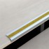 Алюминиевый профиль для краев ступеней с противоскользящей лентой, 1000x50x25 мм