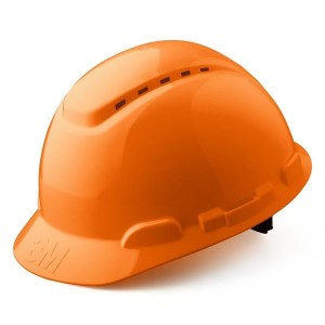 3M™ H-700C-OR Каска защитная оранжевая, с вентиляцией