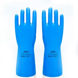 Перчатки защитные нитриловые SCAFFA ПРАКТИК (размер 7,8,9,10,11)