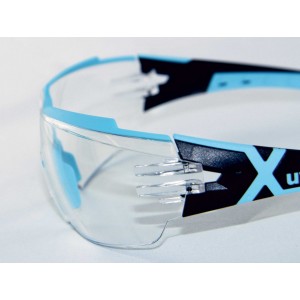 Очки защитные открытые UVEX Феос cx2 РС с покрытием от запотевания и царапин прозрачные