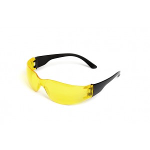 Очки защитные открытые КЛАССИК РС с покрытием от запотевания и царапин жёлтые