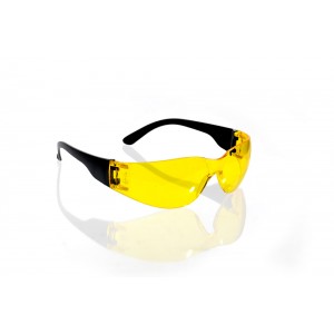 Очки защитные открытые КЛАССИК РС с покрытием от запотевания и царапин жёлтые
