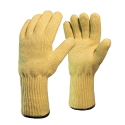 Перчатки защитные трикотажные пара-арамидные Вулкан с удлиненным манжетом до 400°C