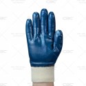 Перчатки защитные нитриловые STRONGSHELL полное покрытие резинка