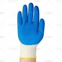 Перчатки защитные трикотажные х/б НИТРИКС II с текстурированным нитриловым покрытием 13 класс ручной оверлок