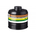 Фильтр противогазовый ДОТ 600 марка А2B2E2К2P3 RD органические, неорганические, кислые газы, аммиак